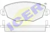 181380 Тормозные колодки передние (18.0mm) Ford Mondeo III 00- ICER підбір по vin на Brocar