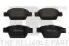 Гальмівні колодки задні Fiat Bravo/Stilo 1.9 D/JTD 01- 222366