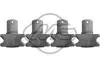 Подушка стабилизатора внутр. 4шт. (d=21mm) Peugeot 405 02436