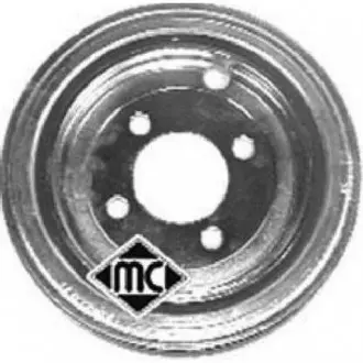 04443 Шкив демпферный Fiat Scudo 2.0 16V,Ulysse d=149mm METALCAUCHO подбор по vin на Brocar
