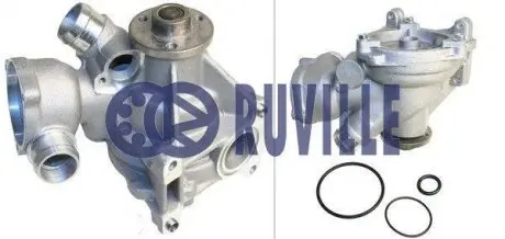 65191 Насос водяний Mercedes 260E/300E (W124/W126) (M103) RUVILLE підбір по vin на Brocar