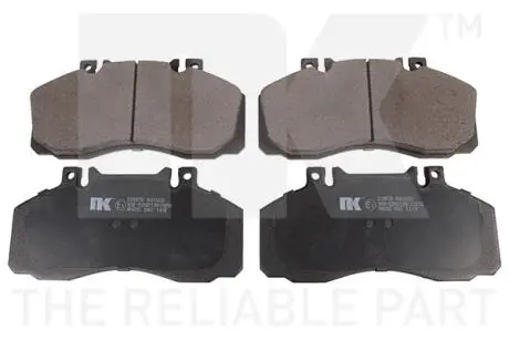 229976 Тормозные колодки передние (22.0mm) MB 609 (Lucas) NK подбор по vin на Brocar