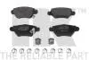 223619 Гальмівні колодки задні (16.0mm) Opel Astra G 98- NK підбір по vin на Brocar