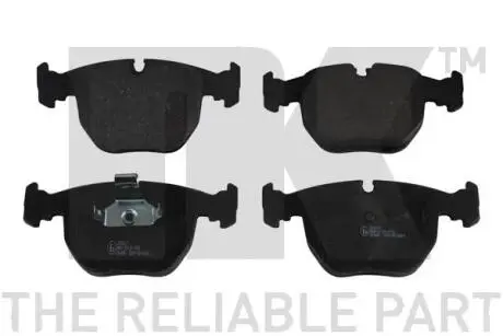 221517 Гальмівні колодки передні (19.0mm) BMW X5 00- NK підбір по vin на Brocar