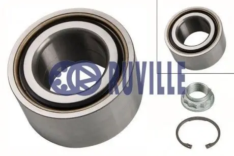 5023 Комплект підшипників задній BMW 316/318 ABS 92- RUVILLE підбір по vin на Brocar