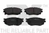 223244 Гальмівні колодки передні (17mm) Mazda 6 02- NK підбір по vin на Brocar