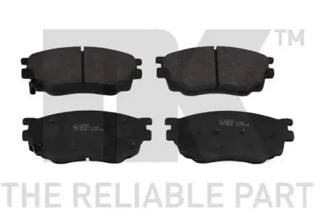 223244 Гальмівні колодки передні (17mm) Mazda 6 02- NK підбір по vin на Brocar