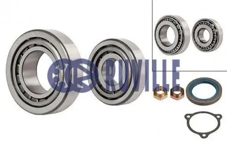4058 Комплект підшипників маточини правий Iveco -98 RUVILLE підбір по vin на Brocar