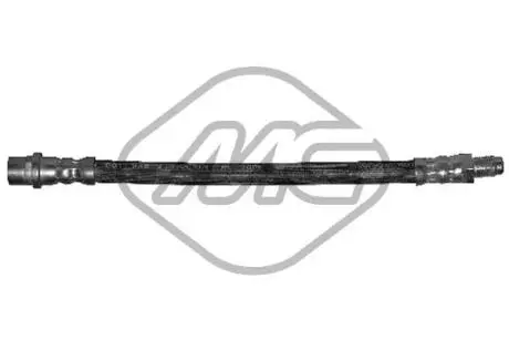 96011 Тормозной шланг задний (L=190mm) Audi A4 97- METALCAUCHO подбор по vin на Brocar