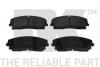 Тормозные колодки передние Chrysler 300 04- 229325