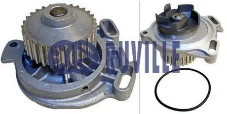 65415 Насос водяний Audi 2.0E 16V/2.3E/Turbo 88- RUVILLE підбір по vin на Brocar