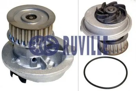 65380 Насос водяний Opel Kadett/Ascona 1.6D -86 RUVILLE підбір по vin на Brocar