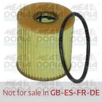 14084 FORD Фільтр масляний вставка Focus,C-Max,Galaxy,Kuga i,II,Mondeo,Transit,Citroen Berlingo 08-,C2,3,5 II,III,DS,Jumper,Jumpy,FiatScudo,Peugeot 2.0/2.2HDI/JTD/TDCi -2 MEAT&DORIA підбір по vin на Brocar