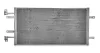 Радіатор кондиціонера, 2.0/2.5 dCi 06- (730x358x16) 04-880