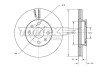 TX7215 TARCZA HAMULC. HYUNDAI GETZ 02-09 (-ABS) WEN. TOMEX підбір по vin на Brocar