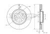 TX7374 TARCZA HAMULC. ALFA ROMEO 159 05-11 WEN TOMEX підбір по vin на Brocar