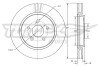 TX7216 TARCZA HAMULC. CHRYSLER VOYAGER 00-08 TOMEX підбір по vin на Brocar