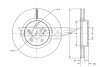 TX7323 TARCZA HAMULC. TOYOTA AVENSIS 05-09 TOMEX підбір по vin на Brocar