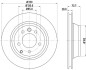 8DD355129761 Диск тормозной (задний) Porsche Cayenne/VW Touareg 3.0-4.2 TDI 02- (330x28) HELLA підбір по vin на Brocar