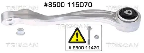 8500115070 WAHACZ BMW P. 5 E60 2,5-3,0 04- LE TRISCAN підбір по vin на Brocar