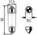 8GM002092123 Żarówka C5W 12V blister 2 szt HELLA підбір по vin на Brocar