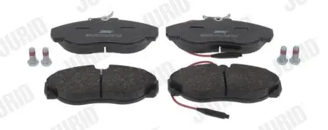 571839J Комплект тормозных колодок, дисковый тормоз JURID подбор по vin на Brocar