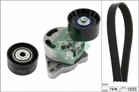 529043810 ZESTAW PASKA PK NISSAN INTERSTAR 06- INA подбор по vin на Brocar