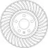 TARCZA HAM. AUDI A4 B9 2.0 20- DF6950S