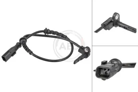 32034 CZUJNIK ABS SMART FORTWO 14- PRZÓD A.B.S. подбор по vin на Brocar