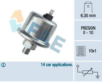 14600 Датчик, давление масла FAE підбір по vin на Brocar