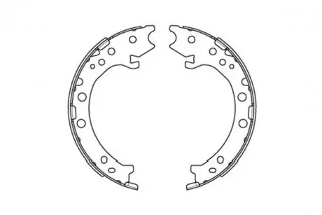 KBS2903 PARTS HONDA Тормозные колодки задн.ручного тормоза CR-V II 01- KAVO підбір по vin на Brocar