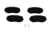 KBP4558 Колодки тормозные (передние) Mazda CX-7 06-14/CX-9/Ford USA Edge 06-/Mitsubishi L200/Pajero Sport 14 KAVO підбір по vin на Brocar