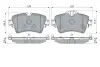 0986494809 Колодки торм пер. MINI Cooper 13- BOSCH підбір по vin на Brocar
