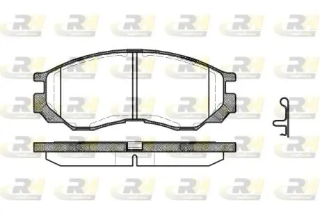 258300 Тормозные колодки дисковые ROADHOUSE подбор по vin на Brocar