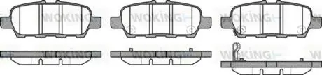 P976331 Колодки гальмівні WOKING підбір по vin на Brocar