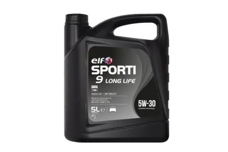 214251 Олива SPORTI 9 LONG LIFE 5W-30 (5L) ELF підбір по vin на Brocar
