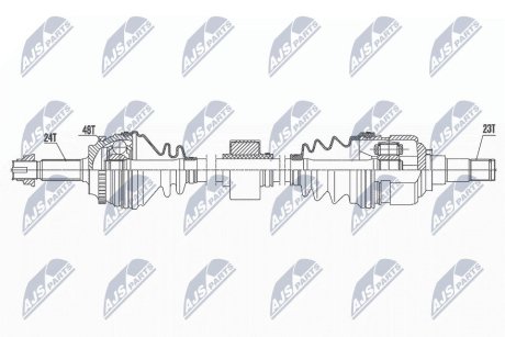 NPWTY176 Півосі NTY підбір по vin на Brocar