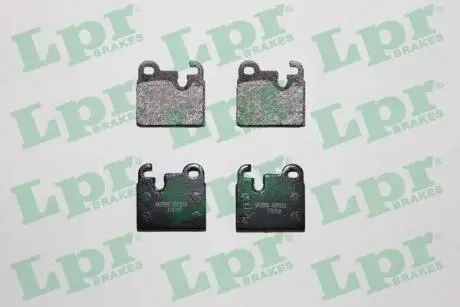 05P203 Колодки тормозные задние дисковые LPR подбор по vin на Brocar