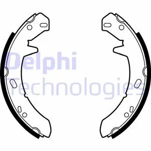 LS1867 Комплект тормозных колодок DELPHI підбір по vin на Brocar