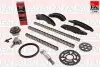 Комплект ланцюга ГРМ BMW 1/2/X1/X2 B37 1.5 D 3 cyl. 15 - TCK350