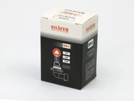 SL1015 Лампа HB4 12V 55W P22D SHAFER підбір по vin на Brocar