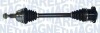 TDS0291 MARELLI VW Полуось левая (АКПП) Golf IV, AUDI A3,TT, SKODA MAGNETI MARELLI підбір по vin на Brocar