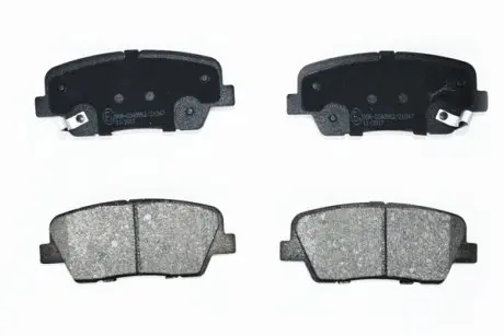 74264 Гальмівні колодки дискові зад.Hyundai Santa Fe 2.2 CRDi 12- ASAM підбір по vin на Brocar