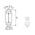 1987301502 Автолампа світлодіодна 12V 1W C5W (к/т 2 шт.)) BOSCH підбір по vin на Brocar
