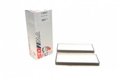 S3005C Фільтр салону MB E-class (W210) (к-кт 2шт.) SOFIMA підбір по vin на Brocar