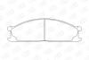 572373CH NISSAN Тормозные колодки передние Urvan E24,Terrano I,II,Pathfinder,Ford,Subaru CHAMPION підбір по vin на Brocar