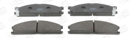 572373CH NISSAN Тормозные колодки передние Urvan E24,Terrano I,II,Pathfinder,Ford,Subaru CHAMPION підбір по vin на Brocar