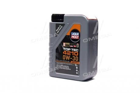 21604 Масло моторное TOP TEC 4210 0W-30 1л LIQUI MOLY подбор по vin на Brocar