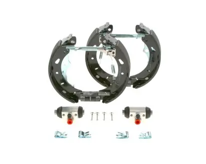 0204114701 ZESTAW SZCZĘK HAM. FORD B-MAX/FOCUS 10- KPL. Z CYLINDERKAMI BOSCH підбір по vin на Brocar