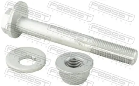 1929005KIT ŚRUBA WAHACZA BMW 1 E81 2006-2011 MIMOŚRODOWA Z NAKRĘTKĄ FEBEST підбір по vin на Brocar